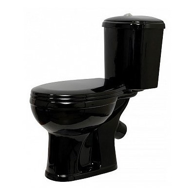 Унитаз Оскольская керамика Дора (черный) Унитаз Оскольская керамика Дора (черный) (фото)