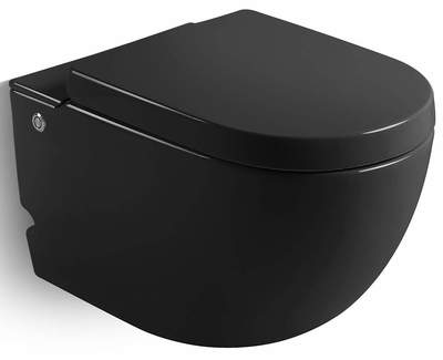 Подвесной унитаз Cerutti SPA C-376C Black Подвесной унитаз Cerutti SPA C-376C Black (фото)