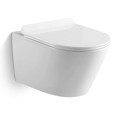   Black&amp;White W-703 Rimless / UF seat cover / Fixing screw