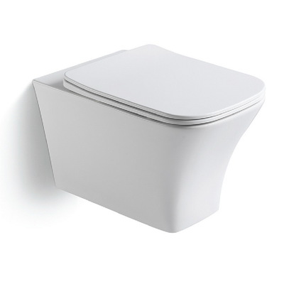   Black&amp;White W-723 Rimless / UF seat cover / Fixing screw