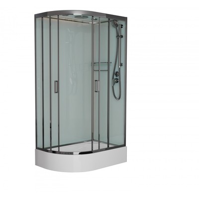 Душевая кабина Frank F412/1R Brilliant правосторонняя средний поддон Душевая кабина Frank F412/1R Brilliant правосторонняя средний поддон (фото)