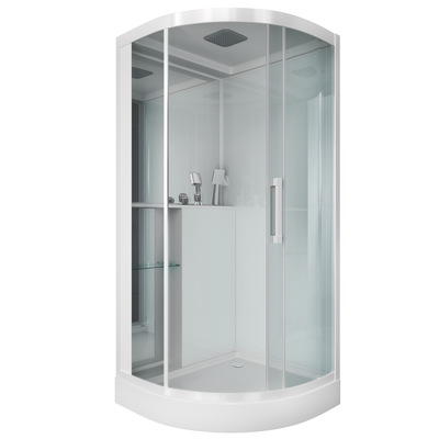 Душ.каб. GR160 (100x100x215) GROSSMAN 4 места Душ.каб. GR160 (100x100x215) GROSSMAN 4 места (фото)