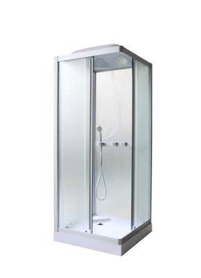 Душ. каб. Parly FQ811 (80*80*210)низ. поддон 10 см., квадратная кабина, матовое стекло Душ. каб. Parly FQ811 (80*80*210)низ. поддон 10 см., квадратная кабина, матовое стекло (фото)