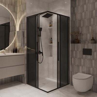   Niagara Nova NG-2823-34BLACK (90*90*195) , ,  ,  ,1  ()