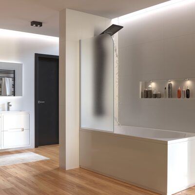 Душевая шторка на ванну Taliente TA-0814MP(L) 80*140см Душевая шторка на ванну Taliente TA-0814MP(L) 80*140см (фото)