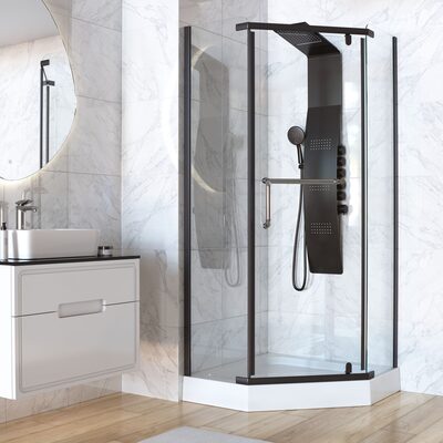 Душевой уголок Taliente TA-10103-1CB 100*100*195см Душевой уголок Taliente TA-10103-1CB 100*100*195см (фото)