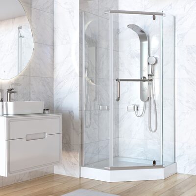 Душевой уголок Taliente TA-10103-1CP 100*100*195см Душевой уголок Taliente TA-10103-1CP 100*100*195см (фото)