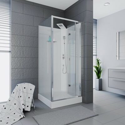 Душевая кабина без крыши Cerutti SPA BELLA901T (90x90x215-225) Душевая кабина без крыши Cerutti SPA BELLA901T (90x90x215-225) (фото)