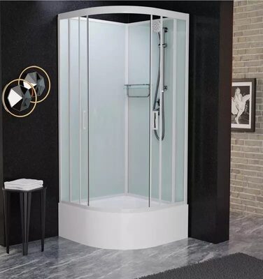 Душевая кабина Frank F400/2 М White без крыши Душевая кабина Frank F400/2 М White без крыши (фото)