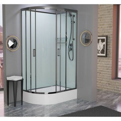 Душевая кабина Frank F412/1 R М Brilliant без крыши Душевая кабина Frank F412/1 R М Brilliant без крыши (фото)