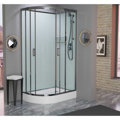 Душевая кабина Frank F412R М Brilliant без крыши Душевая кабина Frank F412R М Brilliant без крыши (фото)