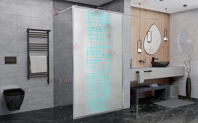 Душевая перегородка AvaCanLC120 MT Душевая перегородка AvaCanLC120 MT