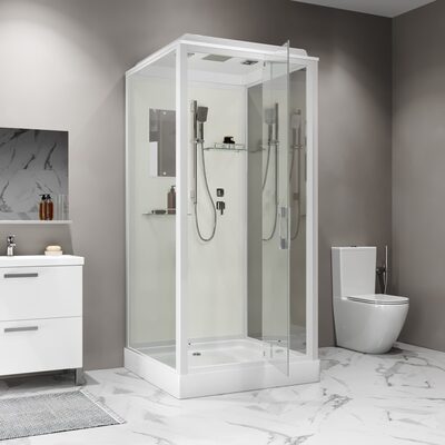 Душевая кабина Niagara Standart ST90/15Q (90х90х215) квадрат,поддон 15см,распашная,проф.белый,3 места Душевая кабина Niagara Standart ST90/15Q (90х90х215) квадрат,поддон 15см,распашная,проф.белый,3 места (фото)