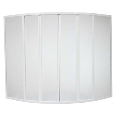 Шторка на ванну Bas Риола 6 ств., пластик Шторка на ванну Bas Риола 6 ств., пластик (фото)