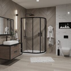   Niagara Nova NG-6821-08 BLACK (120*80*195) , , .,   (6)