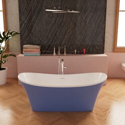   Frank F6104 White/Light Blue